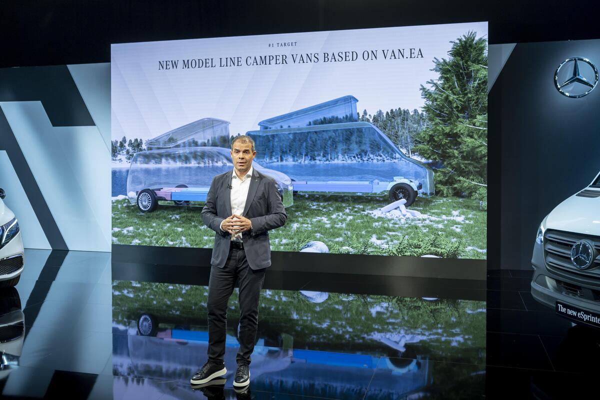 New EV Van Platform from Mercedes to Include Electric Camper Van Offering